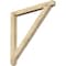 Ekena Millwork Traditional Craftsman Rough Sawn Bracket, Douglas Fir, 4"W x 48"D x 48"H BKT04X48X48TRA04RDF - alternate 1